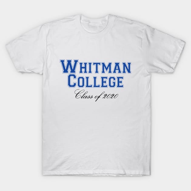 Whitman College Class of 2020 T-Shirt by Window House